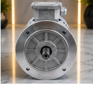 Moteur triphasé 0,5 CV 2880 tr/min, corps en aluminium, 2 pôles, montage sur pied, moteur électrique pour pompes et compresseurs - Product Image 2