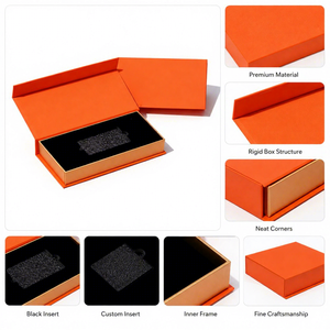 Boîte en carton ondulé de haute qualité, résistante aux chocs, de luxe, durable, avec impression de logo sur mesure pour les montres et les produits électroniques - Product Image 2