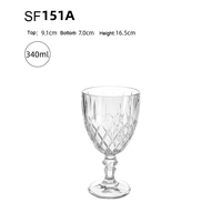 Verres à vin en cristal transparent de 240 ml, gobelets gravés, verre transparent, verres à boire pour la décoration de table de mariage