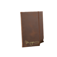 Libreta Personalizada de Cuero Sintético Negro con Logotipo Personalizado, Grabable con Láser, A5, Diario Portátil, Regalos Empresariales de Navidad, Serigrafía