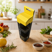 Boîte d'expédition en papier kraft ondulé avec logo personnalisé plastification brillante UV avantage pour affichage industriel pour gaufrage de chaussettes