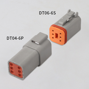 Nhà máy trực tiếp Deutsch DT loạt 2/3/4/6/8/12pin Nam Nữ thiết bị đầu cuối IP67 không thấm nước ô tô <span class=keywords><strong>d</strong></span>ây nối Cáp Adapter - Product Image 5