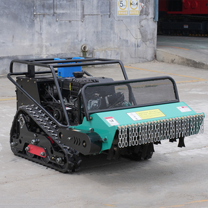 Envío <span class=keywords><strong>Gratis</strong></span> Cortacésped Robótico Automático de 4 Tiempos 1000mm, Superventas, con Control Remoto, Desbrozadora de Orugas, Mini Robot Triturador de Césped - Product Image 2