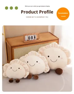 Cute Dumplings Pillow Plush <b>Toy</b> Super <b>Soft</b> <b>Stuffed</b> Pp Cotton Sofa Bedside Cushion Comforter - Product Image 5
