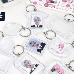 X48 Hot Sale High Quality Acrylic <b>Keychains</b> With Uv Printed Customized Logo for Souvenirs Promotions Personal Key Organization - Product Image 2