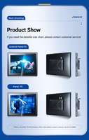 Industrial Embedded TFT Panel Pc 15 pulgadas capacitiva impermeable J1900 Win Linux Embedded Fanless pantalla táctil todo en una computadora