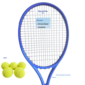 Raqueta de Tenis Profesional de Carbono Completo, Marca AMA Oficial, Personalizada para Adultos, para Entrenamiento y Competencia - Product Image 2