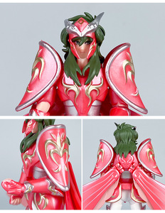 ฟิกเกอร์การ์ตูน HESPER 15 แบบ รูปปั้นนักสู้เซนต์เซย่า ไอโอลิอา สีทอง ของสะสม ตุ๊กตาอนิเมะ PVC - Product Image 5