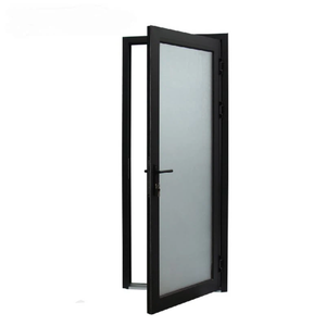 <span class=keywords><strong>Porte</strong></span> <span class=keywords><strong>battante</strong></span> de ferme en aluminium de luxe avec <span class=keywords><strong>double</strong></span> vitrage trempé et surface finie pour usage résidentiel - Product Image 1