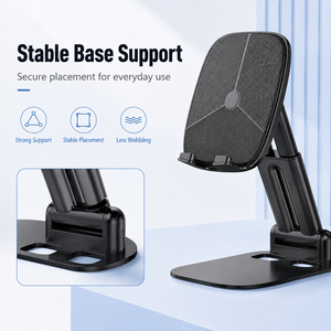 Soporte de Escritorio Plegable de Metal Suave, Compatible con Múltiples Marcas, Antideslizante y Resistente a Golpes, para Dormitorio, Compatible con Smartphones - Product Image 4