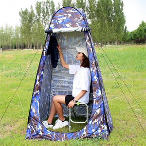Carpa Portátil Plegable para Inodoro, Ducha y Camping al Aire Libre - Product Image 1