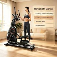 Vélo elliptique de fitness Space Walking Machine, équipement de sport à roue arrière magnétiquement contrôlée pour usage domestique