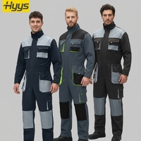 Vêtements de Travail de Construction pour Hommes, Combinaison à Multiples Poches, Tenue de Chantier Personnalisée