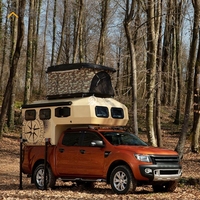 2025 dernier modèle camion camping-car pour pick-up salle de bain vente avec coque de douche 9.5ft Portable Mobile Pick Tuck caravane