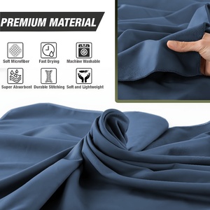 Asciugamano in Microfibra Personalizzato con Logo, Multicolore con Fascia Elastica, Asciugamani Sportivi da Palestra, Asciugamano Sportivo in Microfibra ad Asciugatura Rapida - Product Image 4