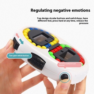 Hot-Bán Nâng Cấp Thần Tư Spinners Giáo Dục Giải Nén Nhân Tạo Đậu <span class=keywords><strong>Cube</strong></span> Bánh Hamburger Ma Thuật Bóng Đĩa Đồ Chơi Làm Bằng Nhựa - Product Image 4