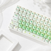 Zornher ZH00 Green Grape RGB Backlit Keyboard Mekanik Nirkabel Tri-mode Hot-swap Ukuran Penuh dengan Switch Gateron untuk PC