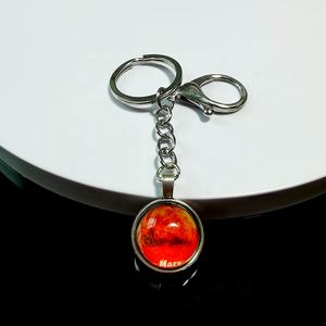 Pujiang nouvelle Sublimation personnalisé Noctilucence veilleuses brillant K9 porte-clés cristaux verre porte-clés pour mariage retour cadeaux - Product Image 2