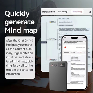 Grabadora de Voz Inteligente Portátil con IA, Transcripción y Traducción en Tiempo Real para Reuniones, Conferencias, Regalos, Logotipo Personalizado - Product Image 2