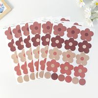 Autocollants muraux décoratifs style bohème Daisy pour chambre d'enfant et maternelle, thème plantes et fleurs autocollants