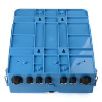 Boîtier de distribution de fibre optique SC 24 cœurs, étanche IP65, 3 entrées 4 sorties, 7 ports, boîtier de terminaison FTTH pour extérieur