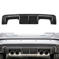 Spoiler de pare-chocs arrière en fibre de carbone sèche préimprégnée style OEM pour BMW M3M4 G80G82, compatible avec le diffuseur arrière