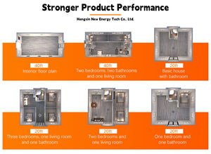 منزل حاوية قابل للتوسيع، بيت متنقل، منازل جاهزة، بيوت صغيرة، منزل حاوية مسبق الصنع - Product Image 3