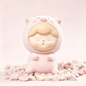 Figura de cerdo Yubi Bear <span class=keywords><strong>NEGO</strong></span>, caja sorpresa, juguete artístico de PVC, decoración de escritorio, regalo de cumpleaños, en stock, OEM personalizado, venta al por mayor de fábrica, China - Product Image 1