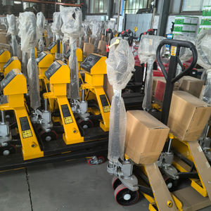 3 Ton 550mm impermeabile idraulico digitale scala a mano transpallet pesare Jack con stampante - Product Image 6