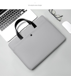 Business Briefcase Oxford Material Lightweight Commute Modern Portable Waterproof Custom Logo Travel Laptop <b>Computer</b> <b>Bag</b> - Product Image 1
