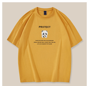 Camiseta Personalizada de Lujo 100% Algodón con Cuello Redondo, Unisex, para Hombre, Manga Corta, Corte Holgado, con Tela de 300g - Diseñador Personalizable - Product Image 2