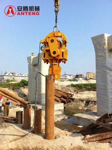 ray dz150a รถขุดพร้อมแผ่นไดรเวอร์เครื่องเจาะเสาเข็ม vibro ค้อน rv-250 ของเครื่องขุดในรถขุด - Product Image 5