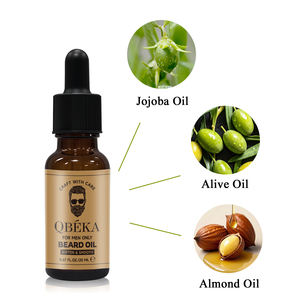 QBEKA Huile à Barbe Végane <span class=keywords><strong>Homme</strong></span> la Plus Vendue avec Huile d'Olive et Huile de Jojoba, Adoucissant, Fortifiant et Hydratant pour la Barbe - Product Image 2