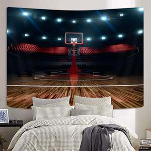 Tapisseries de terrain de basket-ball professionnel pour salles d'adolescents Sports Arena Stadium Game Championship Inspiration - Product Image 6