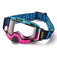 Nouvelles lunettes de motocross FXR anti-buée UV400 personnalisables, anti-poussière pour tout-terrain, moto, ski, cyclisme, descente, pêche