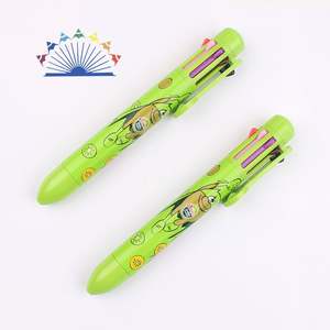 Stylo bille en plastique simple et économique, 8 couleurs, avec logo - Product Image 1