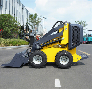 Kruippakje-Type Wiel Glijlader, Multi-Functionele Vorkheftruck Voor Bouwplaatsen, Uitgebreide Lader, Vorkheftruck - Product Image 4