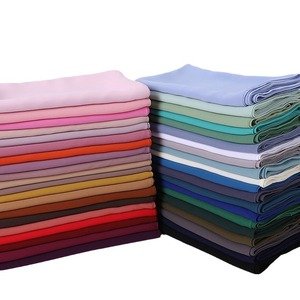 Daisy 2026 – Foulard carré uni en mousseline de soie perlée pour <span class=keywords><strong>femme</strong></span> musulmane, grande écharpe à séchage rapide pour voyage et extérieur - Product Image 5