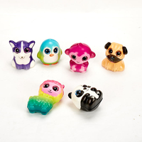 Jouets en mousse PU souple en plastique, décompression, à montée lente, animaux, jouets à presser pour les filles et les garçons de 5 à 7 ans, soulagement du stress