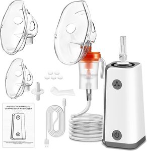 FITCONN Meilleure vente nébuliseur bébé <span class=keywords><strong>inhalateur</strong></span> compresseur DC <span class=keywords><strong>inhalateur</strong></span> portable rechargeable nébuliseur Machine - Product Image 1