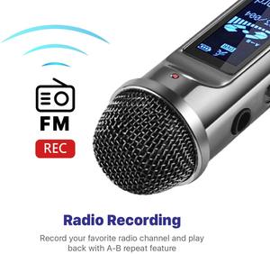Máy Ghi Âm Kỹ Thuật Số Kích Hoạt Bằng Giọng Nói Chuyên Nghiệp Tiện Dụng Máy Ghi Âm Màn Hình Màu TFT - Product Image 2