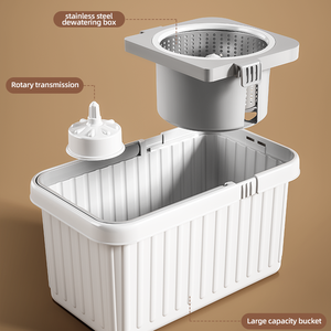 Hộ Gia Đình Làm Sạch Lau <span class=keywords><strong>360</strong></span> Quay Ma Thuật Lau Làm Sạch Sàn Nhà <span class=keywords><strong>360</strong></span> Xoay Lau Và Xô Với Quay - Product Image 3