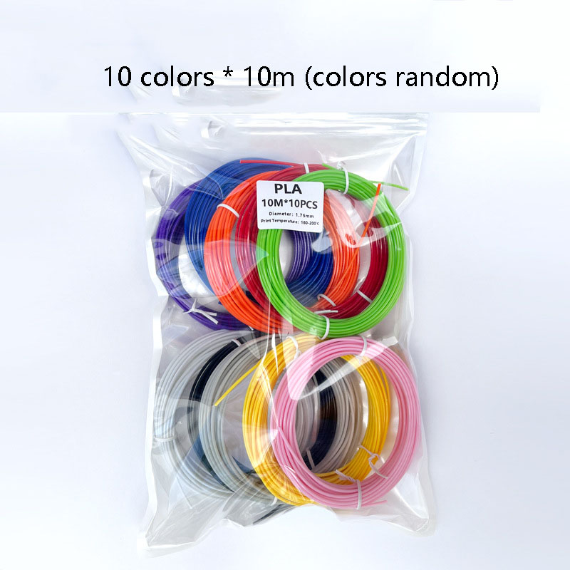 PLA10m * 10 couleurs, 100m au total