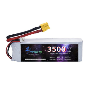 Batería 2S 3500mAh 7.4V 60C con Conector T/XT60/JST/XT30 para Coche RC, Buggy, Tren, Piezas de Modelos de Carreras - Product Image 4