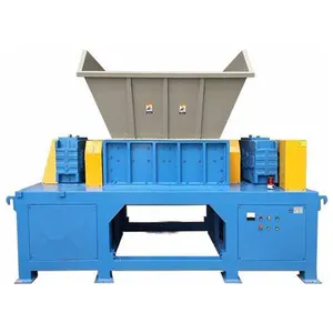 Industrial Dual-Shaft Shredder for Metal Plastic Glass Household Waste Industrial Waste Processing