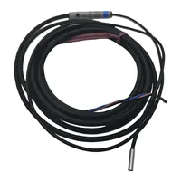 Sensor Proximitas Silinder 3mm Tipe EM-030 Terlindung Jarak Deteksi 0.6mm NPN-NO