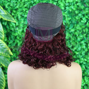 5*5 bébé cheveux Ombre Bob perruques avec Transparent suisse HD dentelle frontale petite casquette taille 4C Style frange numéro de modèle fermeture perruque - Product Image 6
