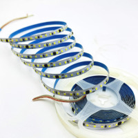 Bande LED SMD 2835 AC 110V 220V 120 LED/m IP20 8mm 5m/rouleau 3000K 6500K, circuit imprimé nu pour éclairage intérieur commercial et bureautique