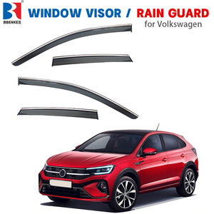 Déflecteurs de vitres et pare-pluie pour Volkswagen <span class=keywords><strong>Taigo</strong></span> 2021+ - Déflecteur de vent, de pluie et de soleil moulé par injection de qualité supérieure - Product Image 1