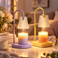 Lampe chauffe-bougie pour chambre, salon, coin lecture, bureau – Lampe à cire parfumée, aromathérapie, décoration intérieure, cadeau prêt à offrir